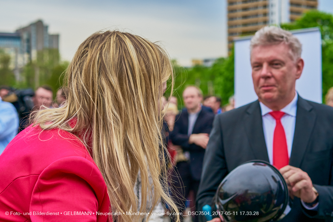 11. Mai 2017 - Grundsteinlegung für die LOGE und dem Kulturquadrat in Neuperlach